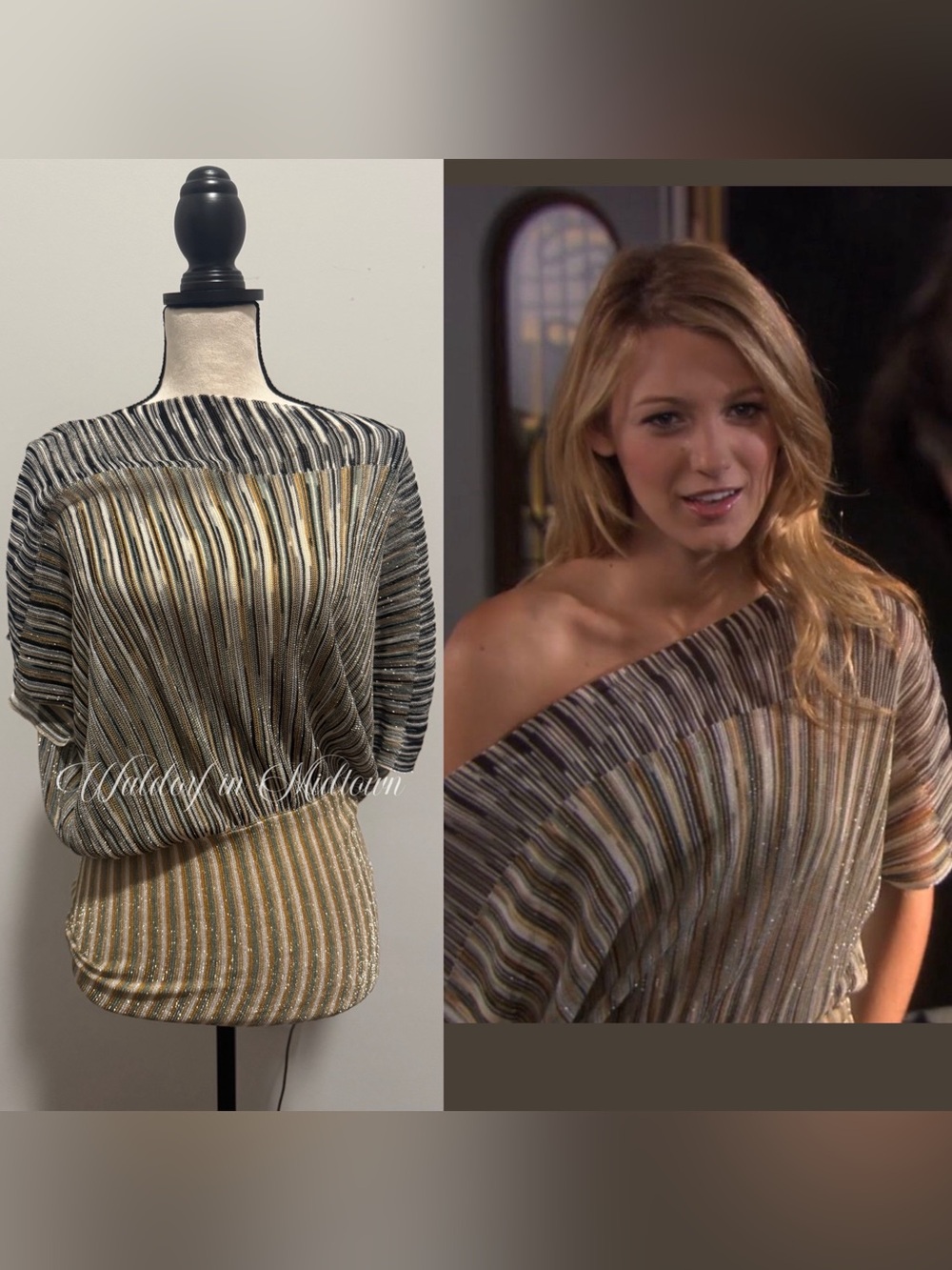ASO SERENA VAN DER WOODSEN MISSONI TOP 8